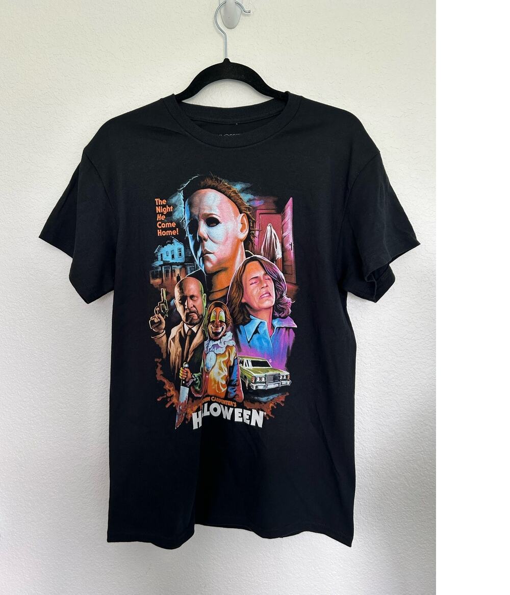 Halloween Michael Myers Graphic Tee in Black - M